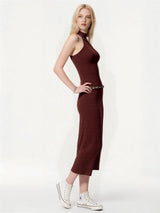 Women's sexy halter neck high collar sleeveless elegant party and wedding guest formal long dress