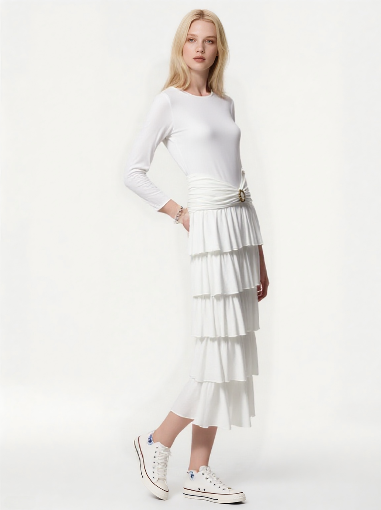 Women's mid-length dress