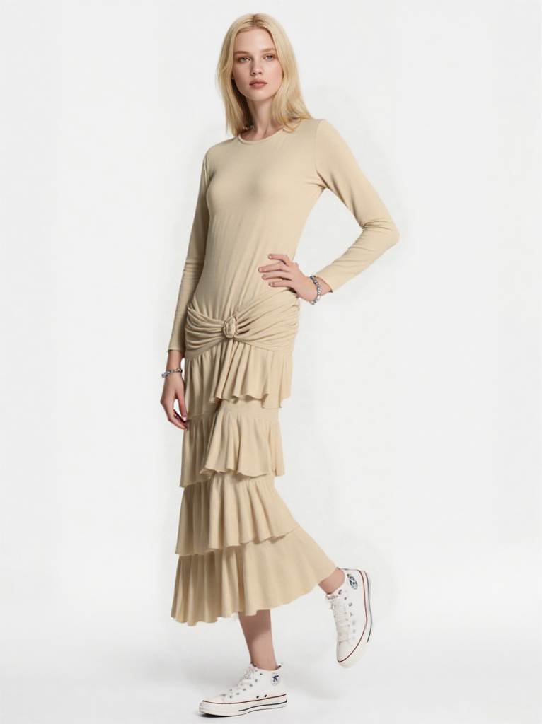 Women's mid-length dress