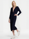 Women's long-sleeve robe loungewear