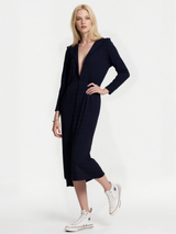 Women's long-sleeve robe loungewear